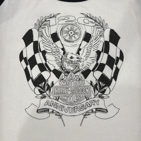 Harley-Davidson Women's 120th Anniversary Contrast Tank Top - 2XL - Picture 7 of 8